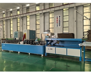 吉林高频焊门窗铝隔条成型设备